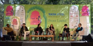 Charu Nivedita at the Jaipur Literary Festival 2012